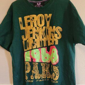 LeRoy Jenkins Limited "Burn Paris Burn" 1968 Graphic T-Shirt - XL